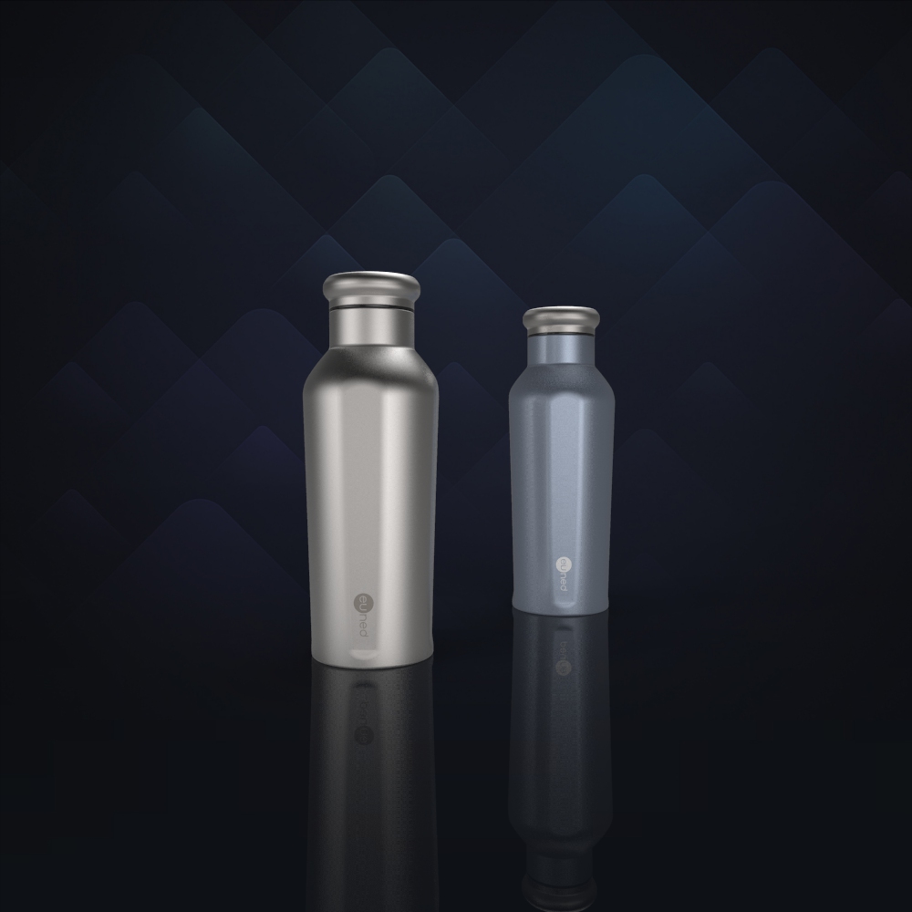 350ml D/W vacuum bottle with Metallic paint