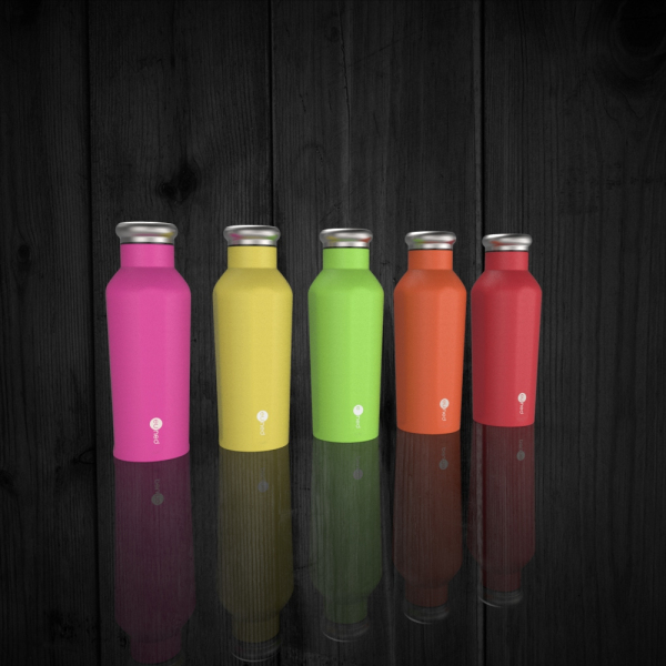 Colourful Fashion Vacuum Bottle-Powder Coating Finish (350ML)